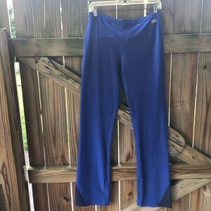 Max Muscle Blue & Navy Yoga Pants Vintage Y2K Size L